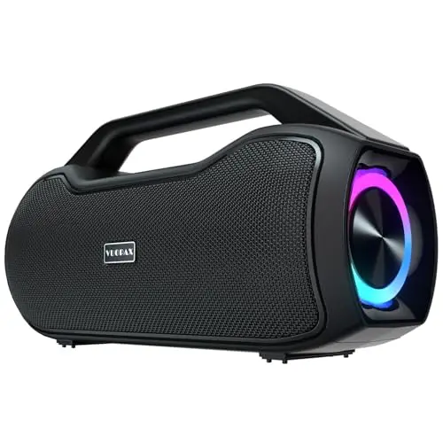 Altavoz Bluetooth Potente Portátil Mejores Altavoces Exterior Potencia pico de 200W, Resistencia Al agua IP65, 2 * Subwoofer Aumentar Apoyo DSP/TWS/AUX/TF/BT5.4 Adecuado Para Fiestas, Playas y Camping