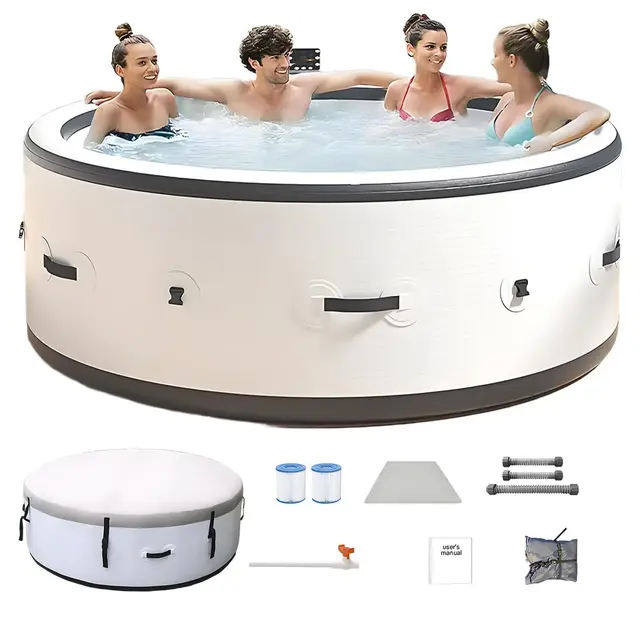 jiyinghui spa hinchable 180 chorros led
