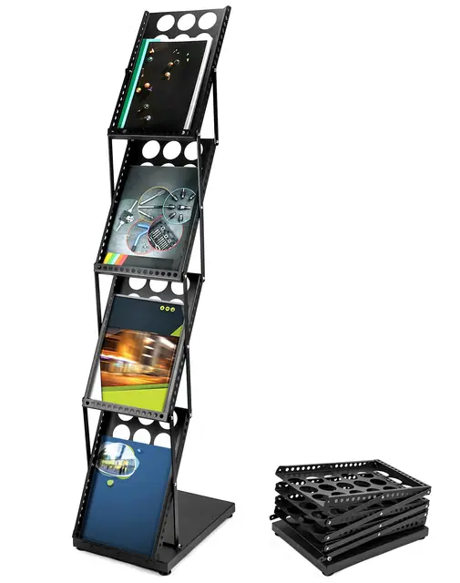 qwork wd10831 expositor folletos a4 4
