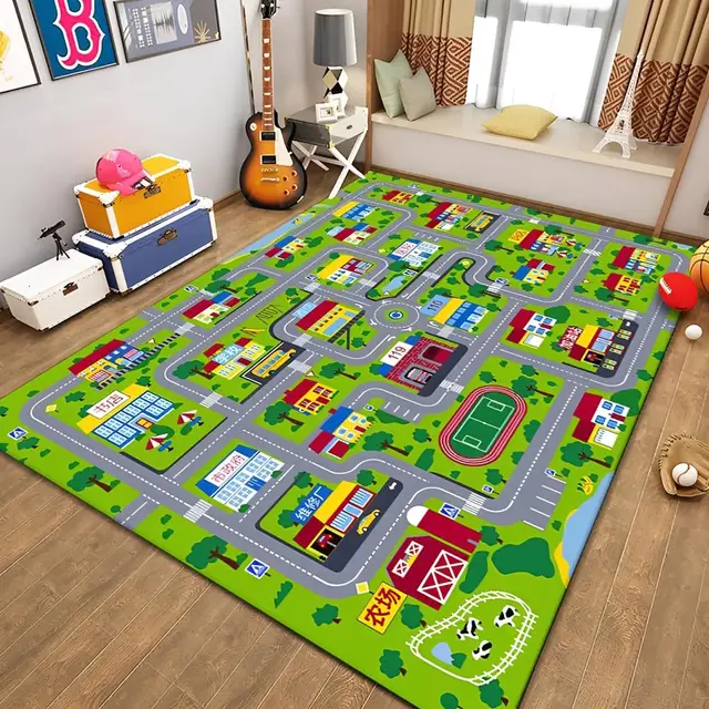 jynxtoyzeal alfombra infantil calles
