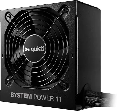 be quiet! System Power 11 750W Fuente de alimentación, ATX 3.1, Compatible con GPUs PCIe 5.1, Ventilador de 120 mm, un Potente riel de 12 V, tecnología DC-to-DC, eficiencia 80 Plus® Bronze