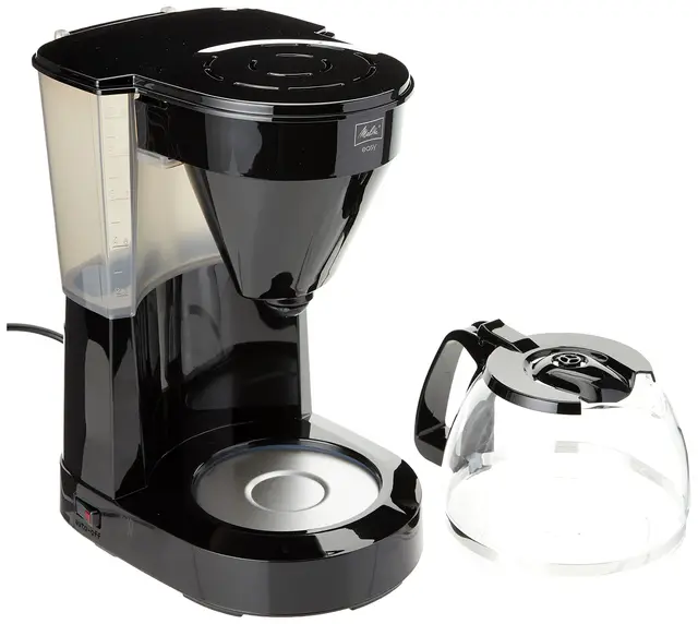 Melitta Easy II 1023-02 Cafetera de Goteo 10 Tazas Negro