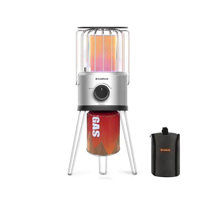 camplux nanoair estufa de gas exterior