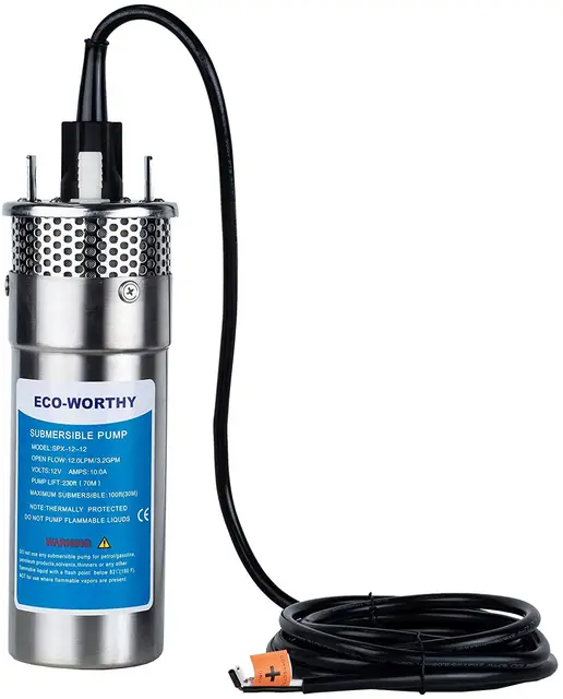 dc house bomba sumergible 12v 120w solar
