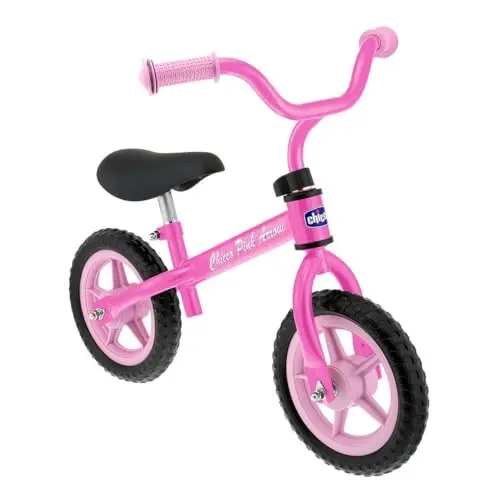 chicco poli bicicleta equilibrio rosa