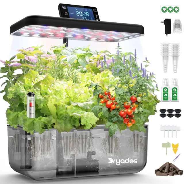 dryades z254 sistema hidropónico 12 pods