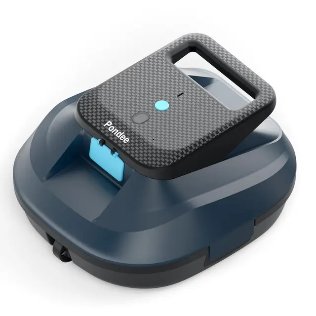 (2026 New) Pondee X2 Robot Limpiafondos Piscina con una autonomía de 200 minutos, Limpiafondos Piscina Automatico, Auto-Parking, Carga Rápida 3,3h, para Piscinas Desmontables y Enterradas hasta 120 m²
