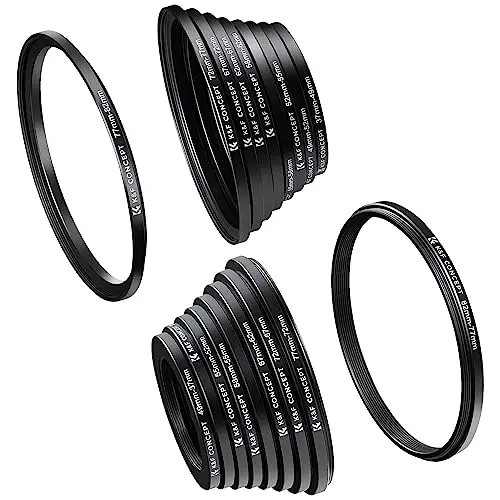 k&f concept set 18 anillos adaptador