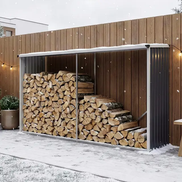 casa.pro kalmar leñero exterior cubierto