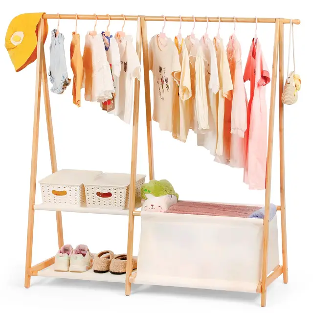 relquorax g17 perchero infantil bambú