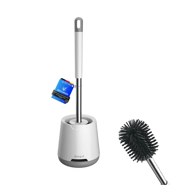 ibergrif m34152 escobilla wc silicona