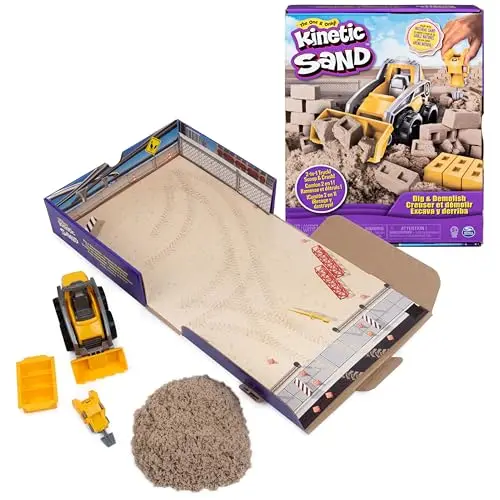 kinetic sand arena mágica dig & demolish