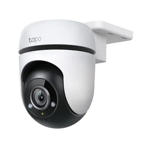 Tapo C500 - Cámara Vigilancia Wi-FI Exterior 360º, Resolución 1080p, Detección Movimiento, Visión Nocturna hasta 30 m, Audio Bi-direccional, Sirena, Compatible Alexa y Google, 2MP