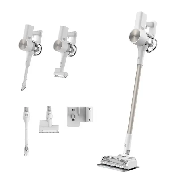 XIAOMI Aspiradora inalámbrica G20, 25 kPa / 150 AW, 60 min de autonomía, filtración 99.9%, con luz Frontal para detección de Polvo, Ideal para Suelos Duros, alfombras y Pelo de Mascotas