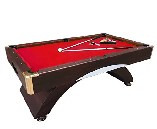 Mesa de Billar Juegos de Billar Pool 8 ft Carambola Medición 220 x 110 cm Caesar Nuevo embalado Disponible Rojo!MAS Vendido