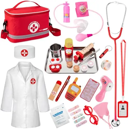 efo shm kit médico infantil madera rosa