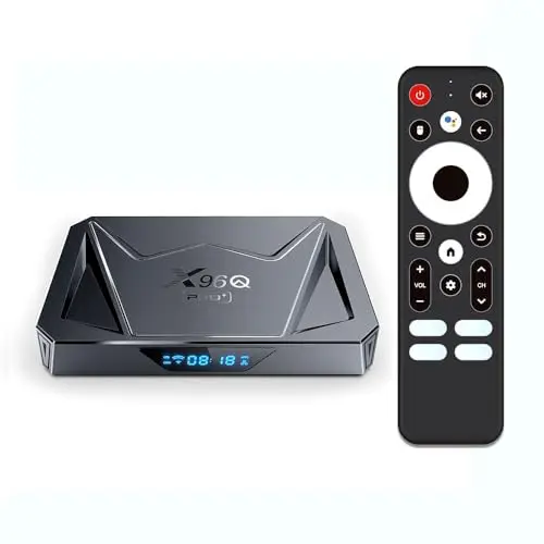 Android TV Box 14.0, Android Box 2GB RAM 16GB ROM 4K Allwinner H728 Octa-Core Arm Cortex A55, Soporte USB 2.0/3.0 Dual-Band 2.4G/5.8G Wi-Fi BT5.0+ HD 2.0a 100M Ethernet Smart Box