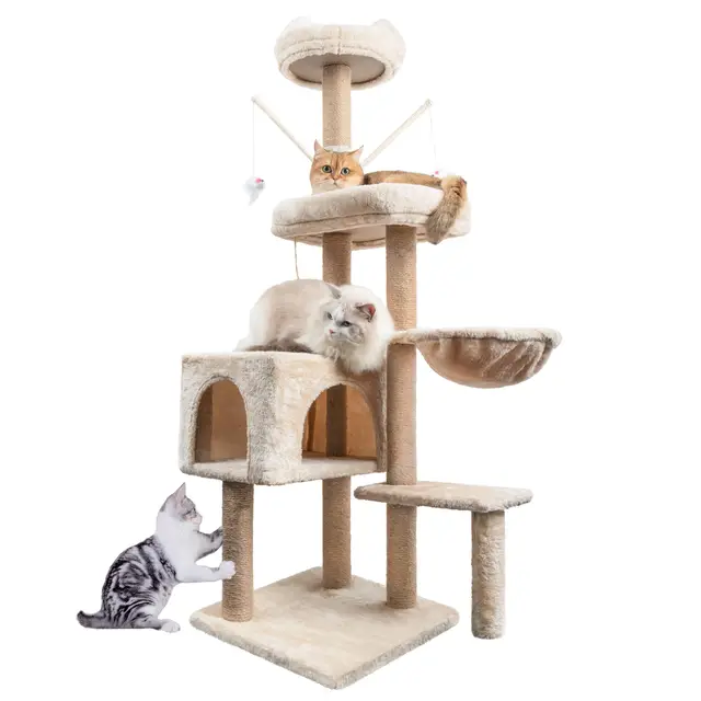 homidec árbol rascador gatos 145cm