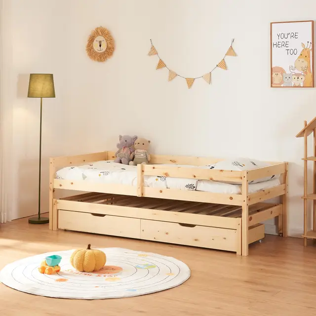 [en.casa] cama nido niños 2 cajones