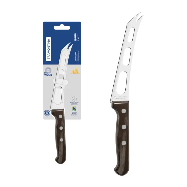 tramontina polywood castaño - cuchillo