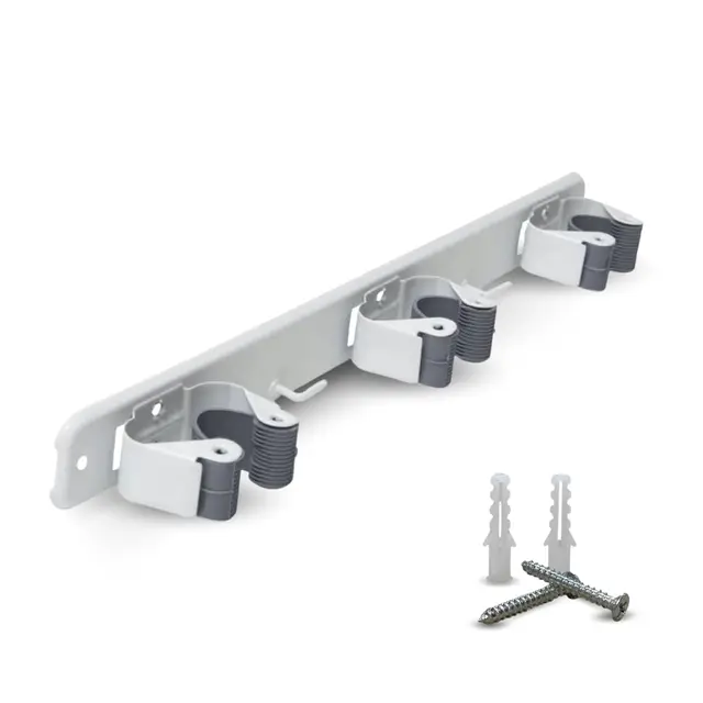 parence 458 soporte pared escoba metal