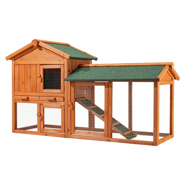 wiltec 50027 conejera gallinero exterior