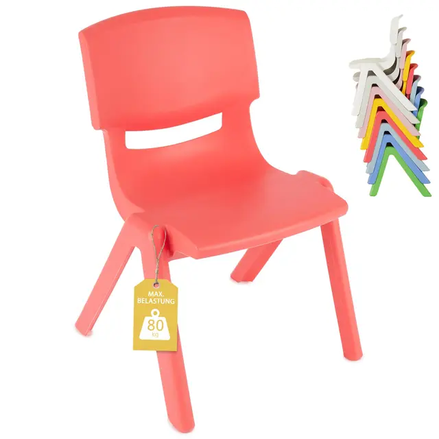 bieco silla infantil 80 kg apilable