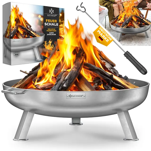 kesser brasero cesto de fuego 80cm