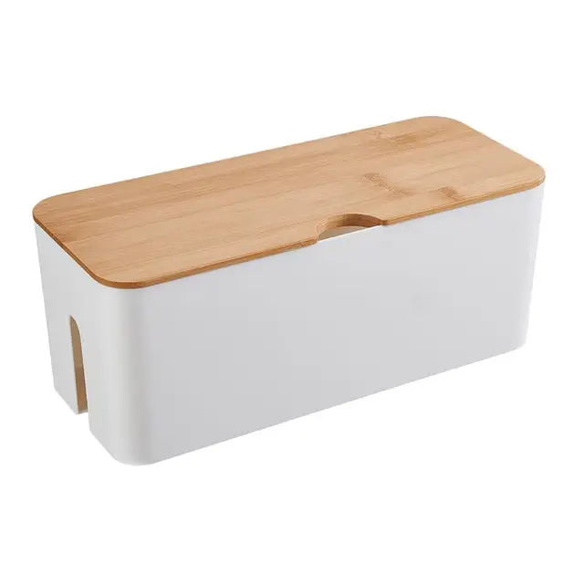 piqiuqiu caja cables bambú 32cm