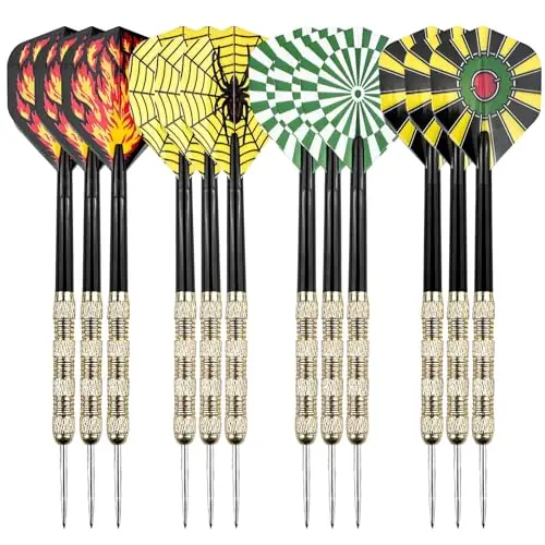wingluge dardos acero 14g 12 uds