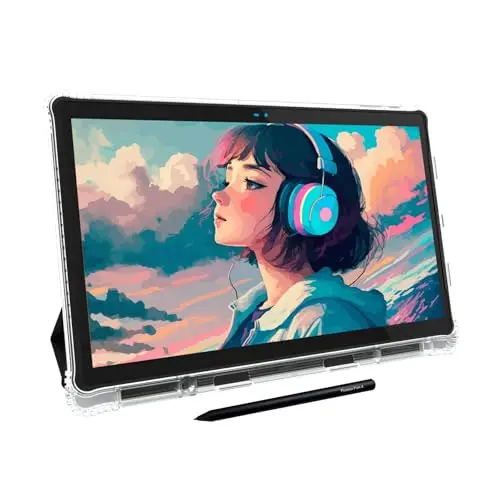 PicassoTab X14 Tableta de Dibujo Independiente • No Necesita Computadora, Pantalla de 14" (la Más Grande), Apps de Dibujo Pro y Tutoriales, Lápiz Stylus, Tableta Gráfica Portátil para Artistas • X14