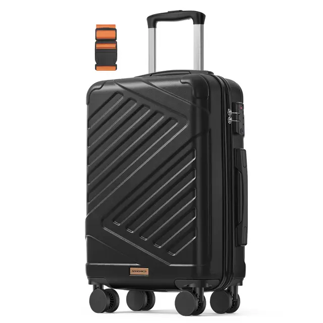 songmics rlp001b101 maleta de cabina