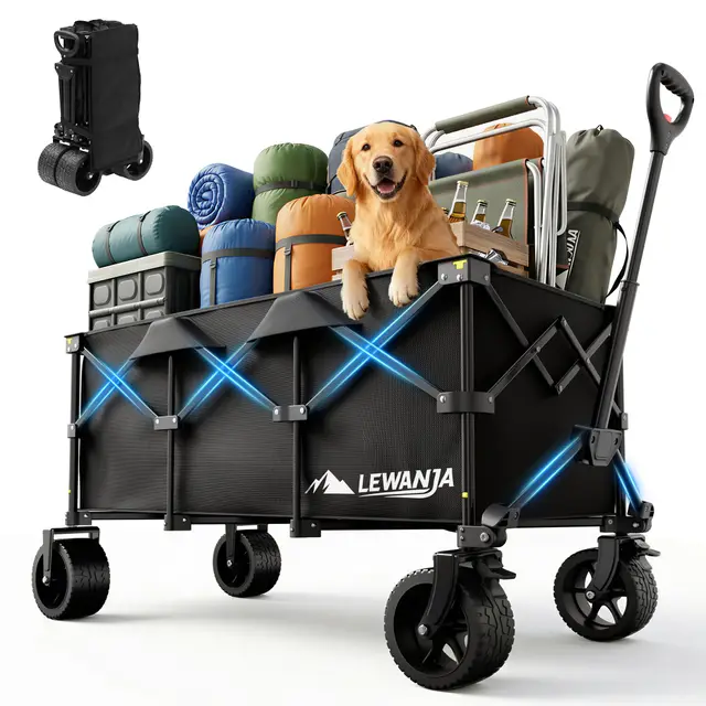 lewanja 200l carro playa plegable