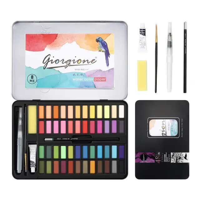 dazspirit 48 colores acuarelas