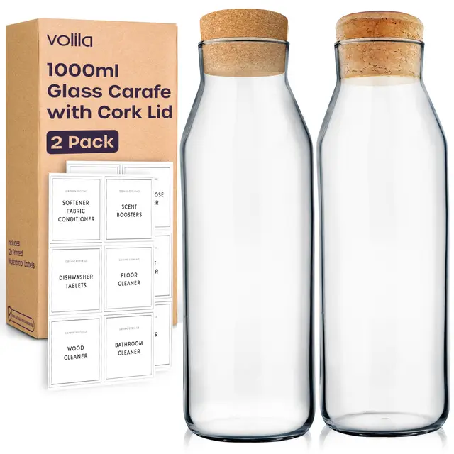volila jarra de vidrio 1l