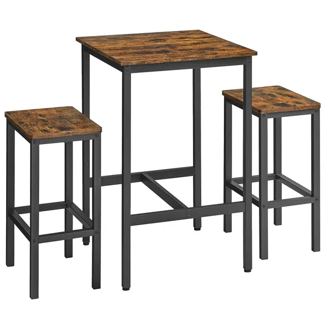 vasagle mesa de bar con taburetes
