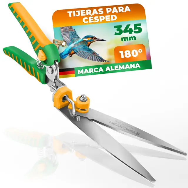 grüntek tijeras podar hierba 345mm