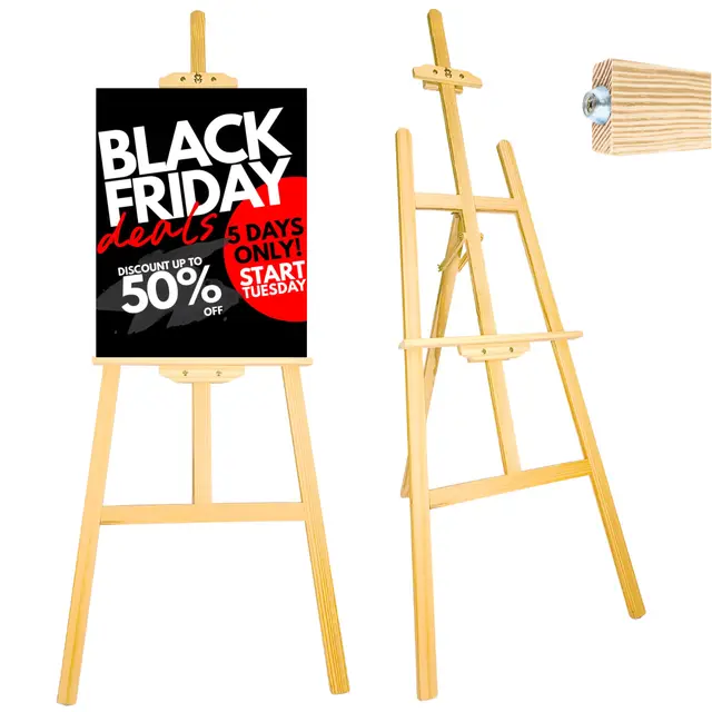 qe'mono caballete madera 150cm