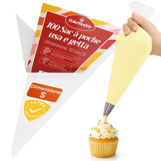 bakebuddy manga pastelera desechable 30