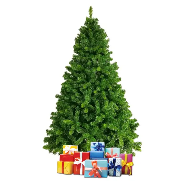 árbol navidad luxury realista 180cm pvc