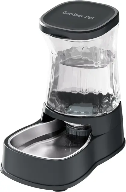 Gardner Pet HK161 Bebedero por Gravedad 3,85 L Gris