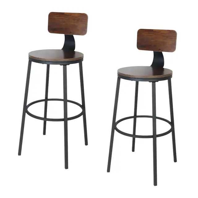 relaxdays taburete bar industrial