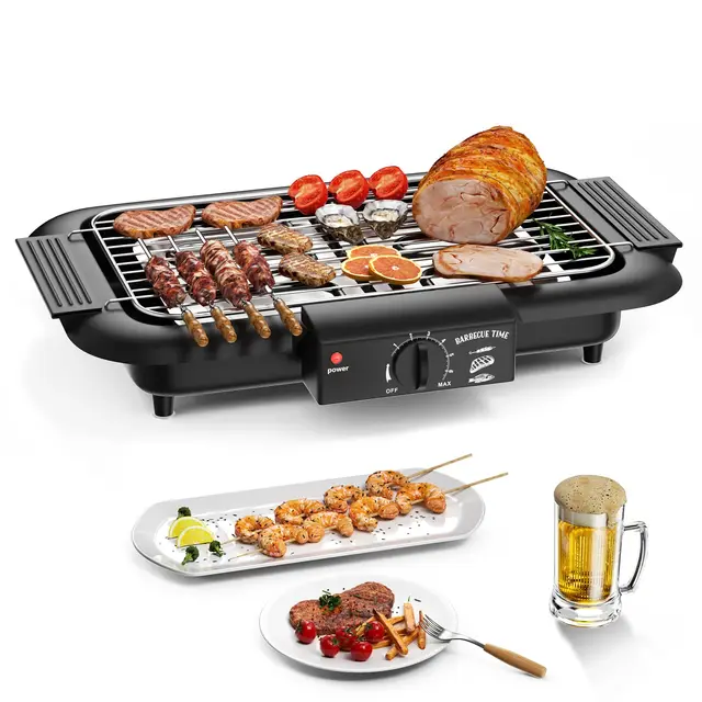mihoho lxl5216 parrilla eléctrica de