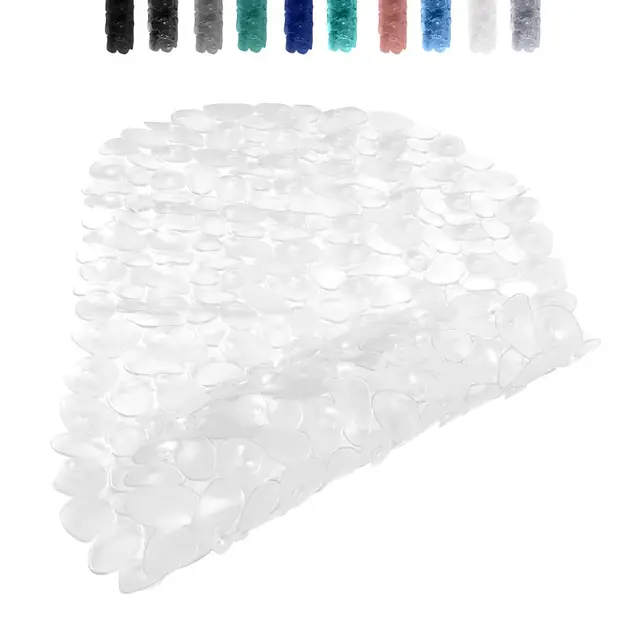 amfun alfombrilla bañera transparente