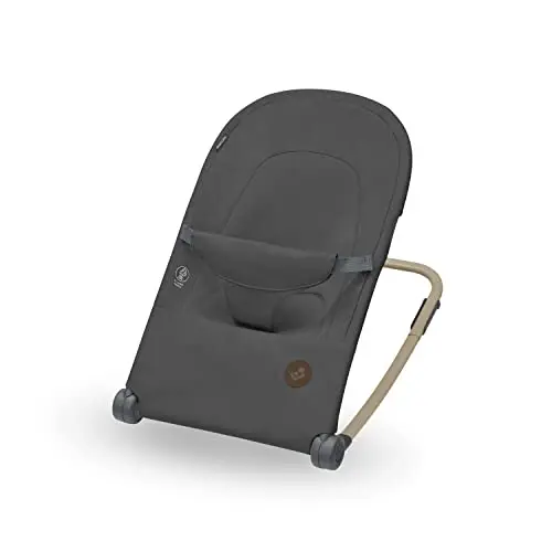 Maxi-Cosi Loa Mecedora para Bebé, de 0 a 2 años aprox, de 0 a 12 kg, Plegado Ultracompacto, Ligera, 2 Posiciones de Reclinación, Portátil, con Tejidos 100% Reciclados, Beyond Graphite