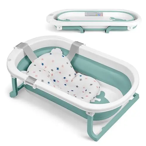 KikkaBoo Willy Bañera Bebé Plegable Menta