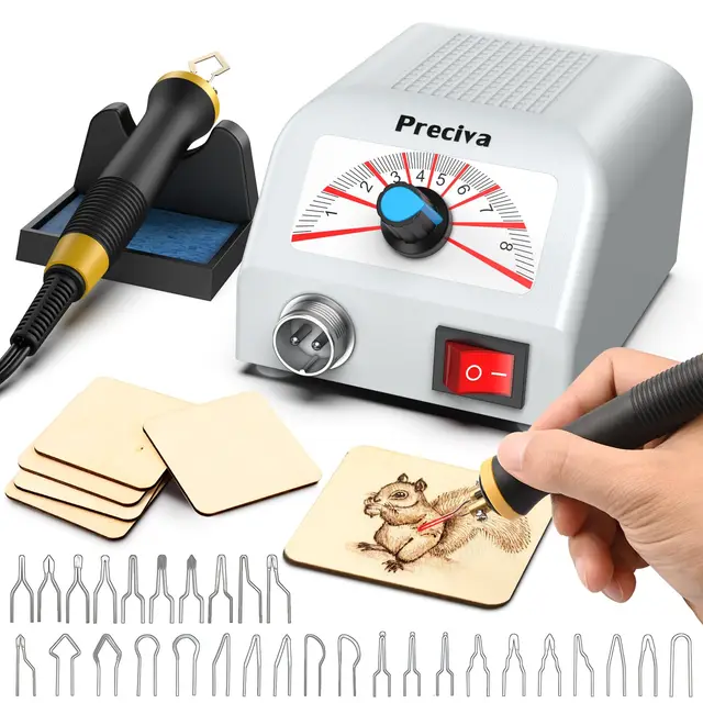 preciva 25w pirograbador kit