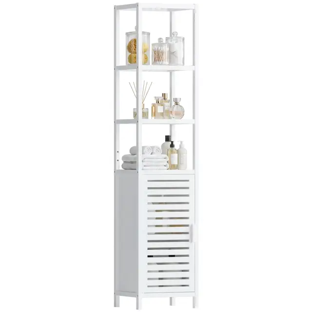 hitnet mueble columna baño estrecho