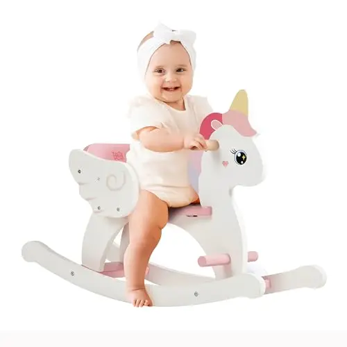 funlio caballito balancín unicornio