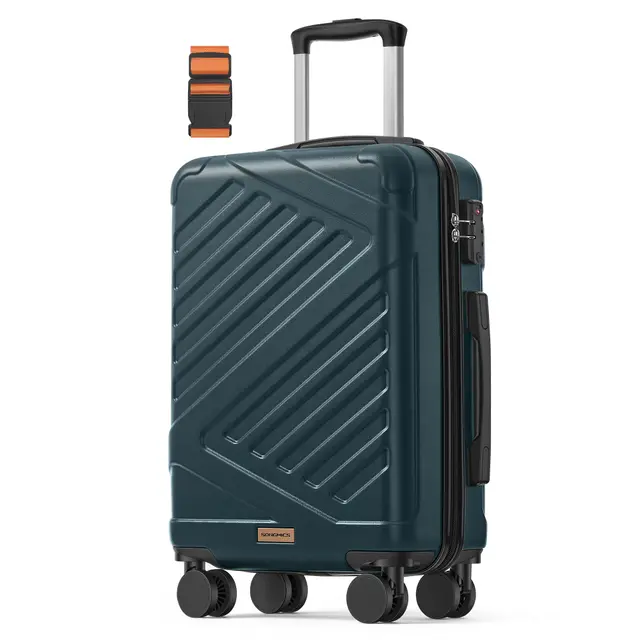 songmics rlp001c101 maleta rígida